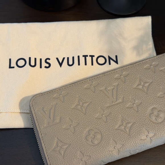 Louis Vuitton Accessories - Louis Vuitton Taupe Monogram Wallet